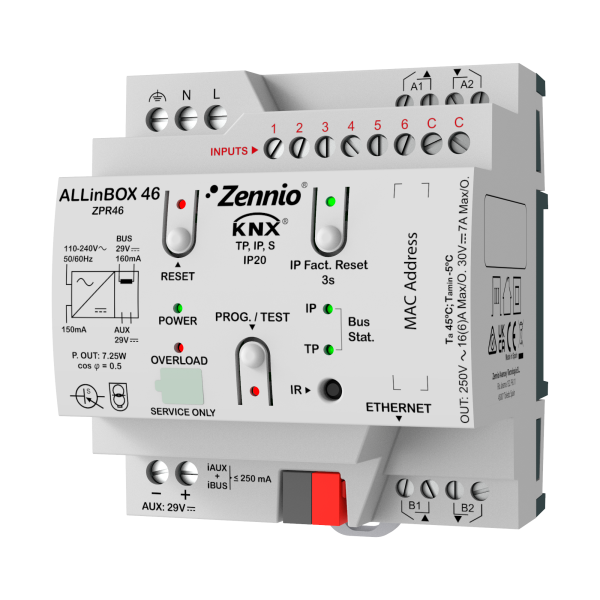 Zennio ZPR46