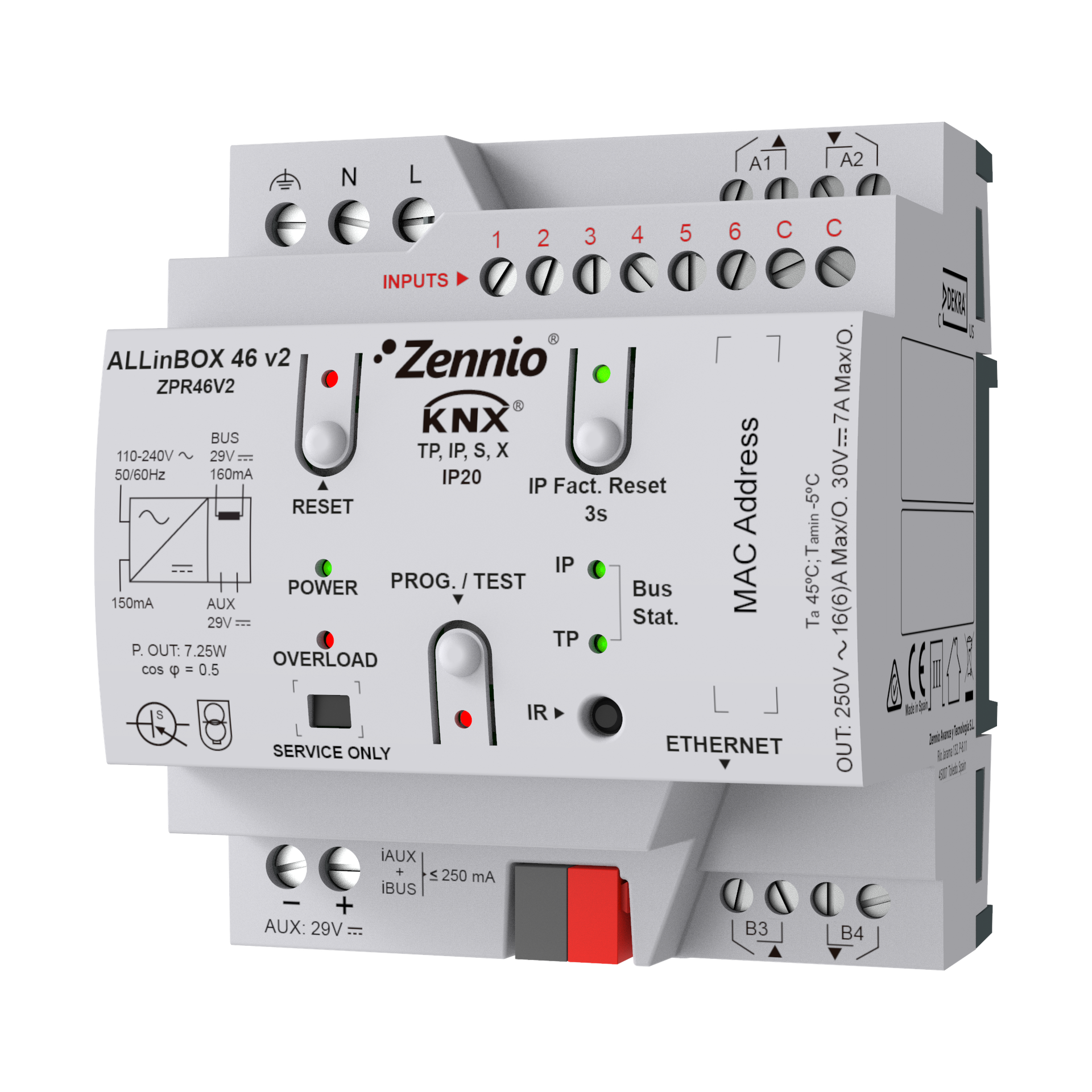 Zennio ZPR46V2