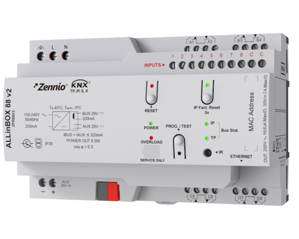 Zennio ZPR88V2