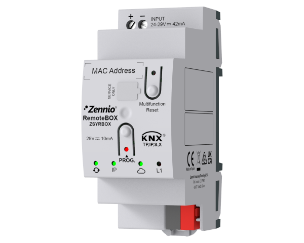 Zennio RemoteBOX. Dispositif pour le contrôle à distance avec