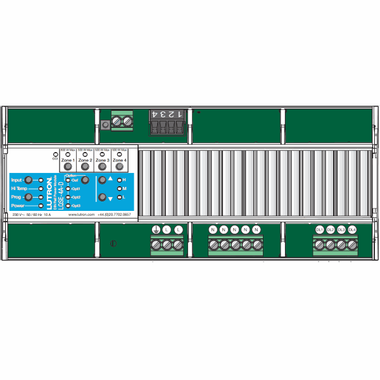 Lutron Module Rail DIN, Variateur de phase charge de 5A.