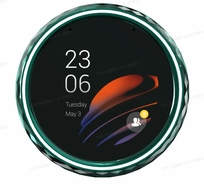 Akubela Android based knob withScreen and PoE, Special standard, with providing Electric box.