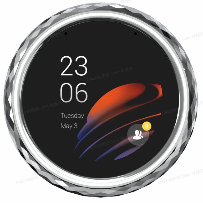Akubela Android based knob withScreen and PoE, Special standard, with providing Electric box.