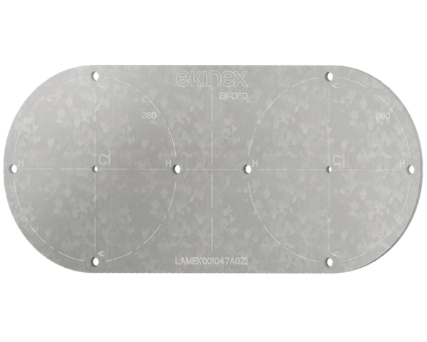 Ekinex Template for double mounting - Form (5 pieces)