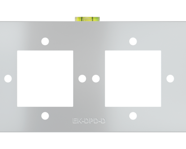 Ekinex Template for civil series mounting double plate - version NF/Deep