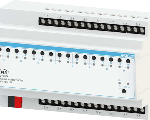 Ekinex KNX Universal Actuator 16 outputs AEVO Series