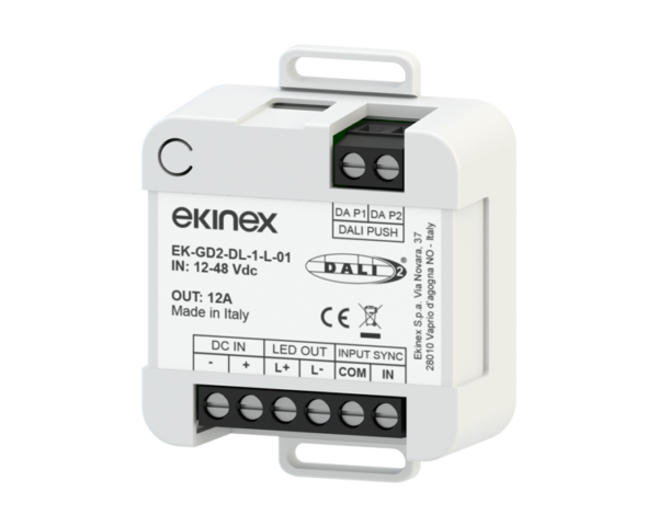 Ekinex DALI dimmer 12/48 Vdc 1 channel
