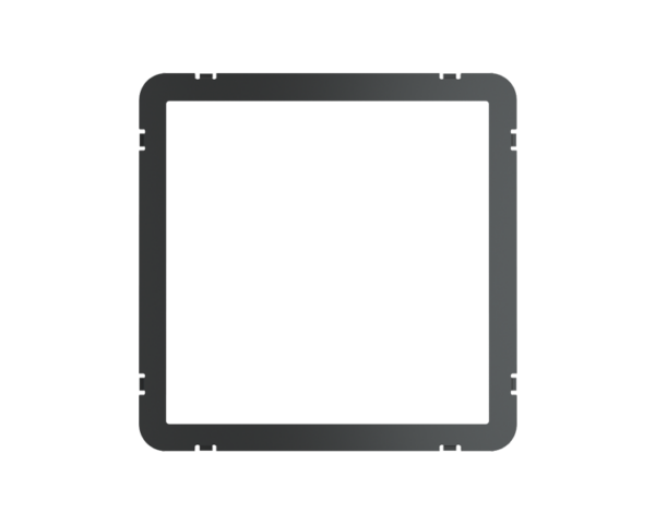 Ekinex Adapter frame for Ekinex series 71 / 20venti push buttons (8 and 10 rockers) for Waterproof cover