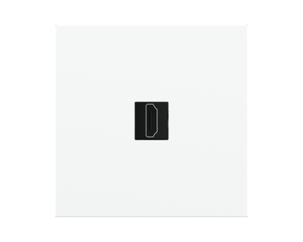 Ekinex Square magnetic plate for keystone system Proxima series Metal Warm White