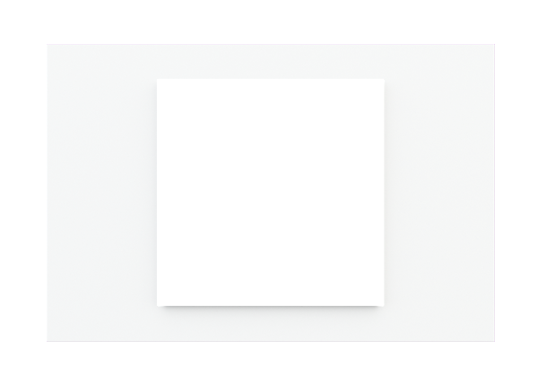 Ekinex Rectangular Plate 71 (Form/Flank/NF) (80x121) 1 window (60x60) Pure white Plastic