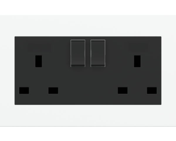 Ekinex Double front cover Anthracite grey (RAL 7016) - UK