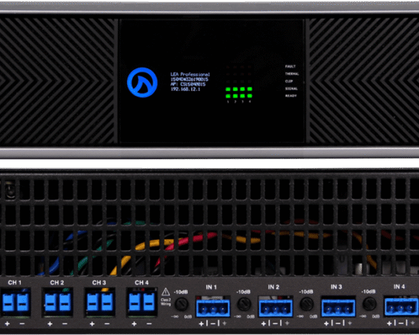 LEA LEA Network Connect Series 1504 Power Amplifier | 4-Channel x 1500W