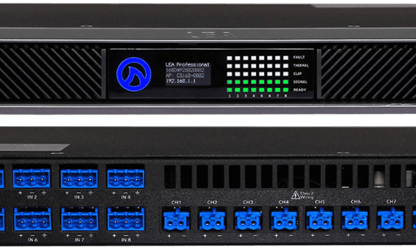LEA LEA Dante Connect Series 168D | 8-Channel x 160W