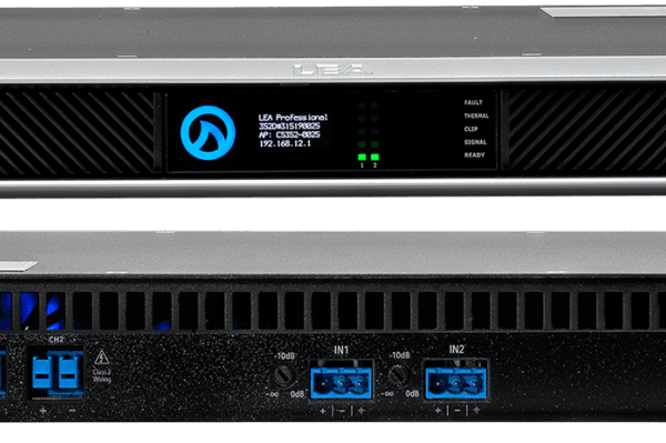 LEA LEA Dante Connect Series 352D Power Amplifier | 2-Channel x 350W