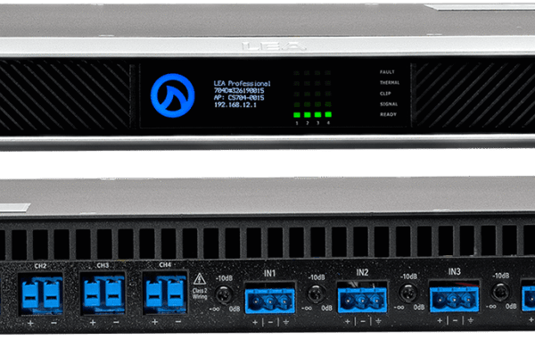 LEA LEA Dante Connect Series 704D | 4-Channel x 700W