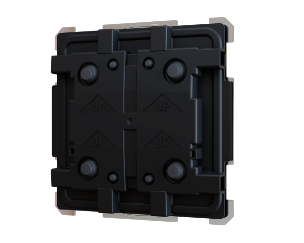 Zennio ZS70.Bouton poussoir Soft KNX 70 x 70 mm (sans cache)