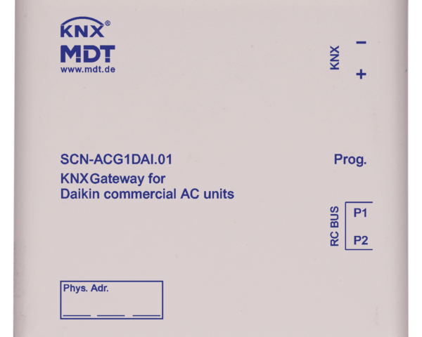 MDT Passerelle KNX pour climatiseurs Daikin tertiaire, montage encastré