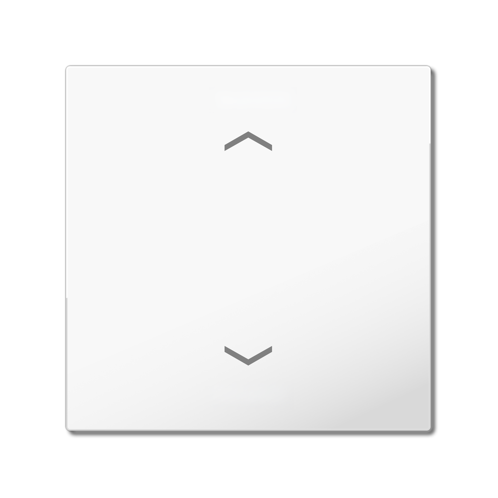 MDT Bascule MDT pour bouton-poussoir Light 55 Basic, 1 paire KNX, blanc, store.
