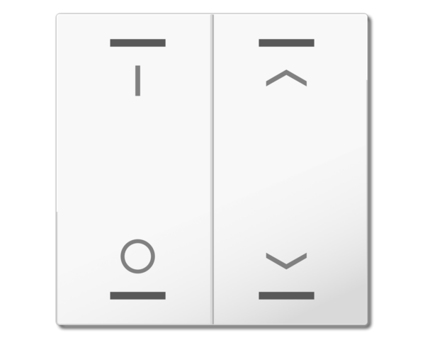 MDT Bascule MDT pour bouton-poussoir Light 55, 2 paires KNX blanc, commutation_store