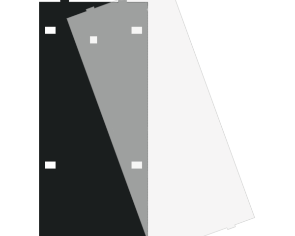 MDT Cache MDT pour étiquette pour BE-TA55x4.x2, noir