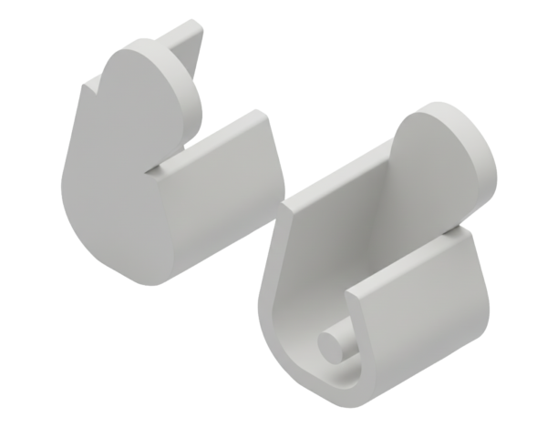 MDT Capuchons de terminaison pour barre de phase MDT, lot de 25 kits