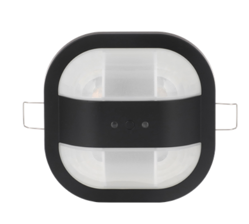 ABB Détecteur mouvement/présence plafond Encastré Infrarouge Basique 10m. KNX Noir