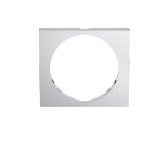 ABB Cadre de finition carré universel Watchdog PRO, couleur aluminium
