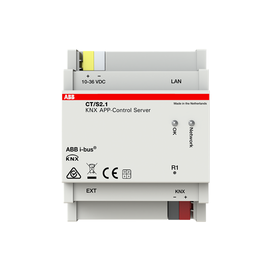ABB Serveur d'automatisme KNX TP/IP, Modbus TCP, Bacnet, OCPP1.6,API, passerelle IOT