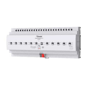 Zennio IndustrialBOX 12. Actionneur industriel avec 12 sorties (20 A - 200 µF), cont...