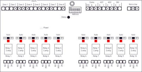 Cool Automation GS-SMT-HOA-Underfloor Heating controller - 8