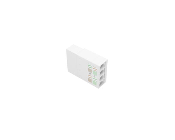 Zennio Connecteur direct sans outil Ethernet à 4 fils pour