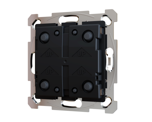 Zennio ZS55.Bouton poussoir Soft KNX 55 x 55 mm (sans cache)