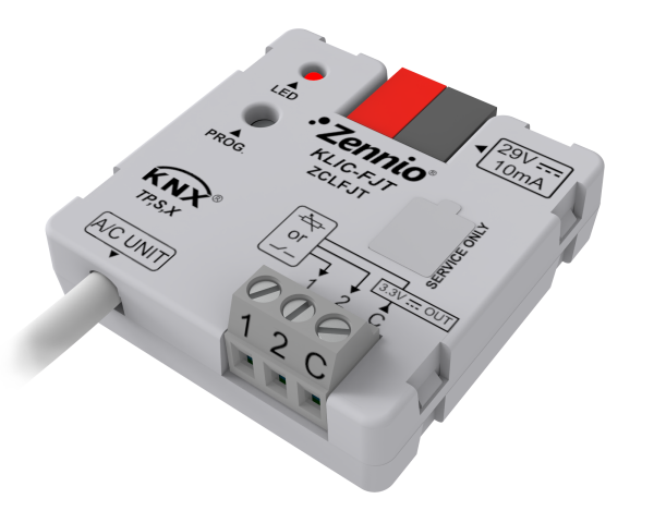 Zennio KLIC-FJT. Passerelle Fujitsu-KNX