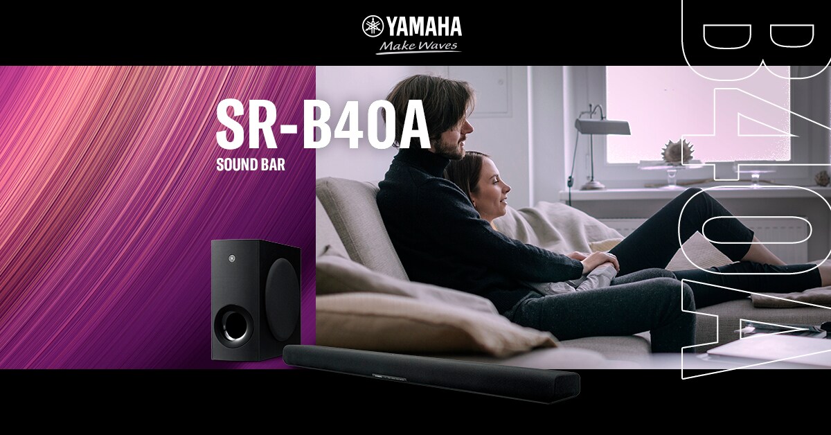 Yamaha SR-B40A BLACK