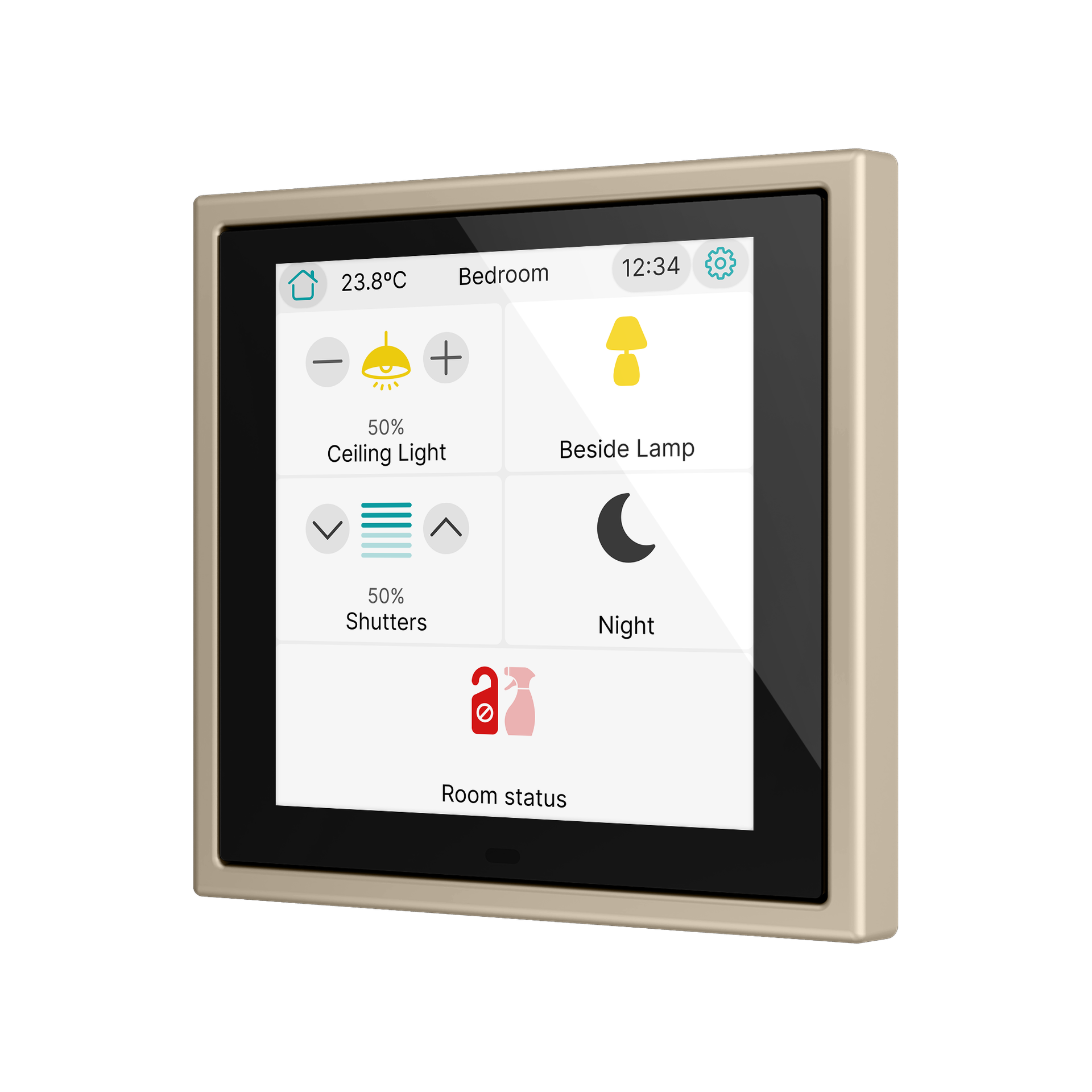 Zennio CX33. Écran tactile capacitif KNX de 3,3" – Image 2