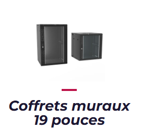 Scmt Coffrets muraux 19 pouces